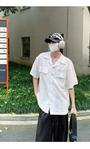 ☆Newitem☆メッシュオープンカラーシャツ