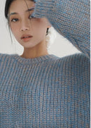 ミックスカラーニット