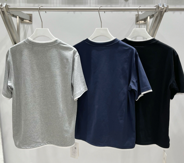 ☆New Item☆バイカラー半袖メンズTシャツ＊予約商品