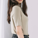 ボトルネックショートスリーブ【ライトカーキ】