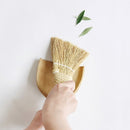 【編みが美しい】 ソルガム デスクトップホウキ スロープ