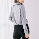 シフォンブラウス【グレー】