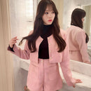 ツイードセットアップ【ピンク】
