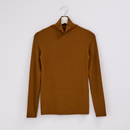 ハイネックベーシックトップス【キャメル】