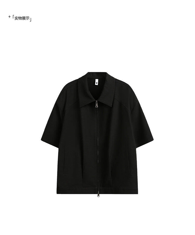 ☆New item☆半袖ジップアップジャケット*予約商品