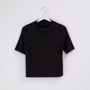 ボトルネックショートスリーブ【ブラック】