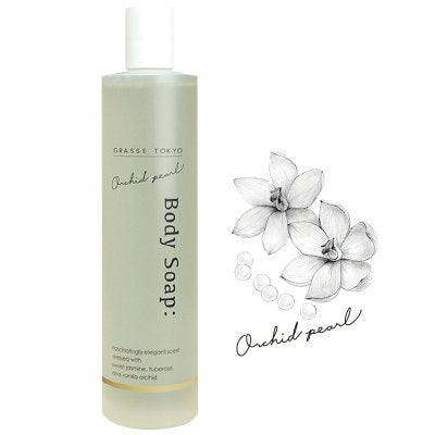 ☆GRASS TOKYO☆ Shampoo / Conditioner / Body Soap 400ml ／ オーキッドパール