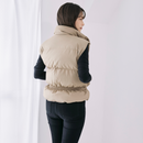 ショートウェロン中綿ベスト【ベージュ】