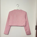 ツイードセットアップ【ピンク】