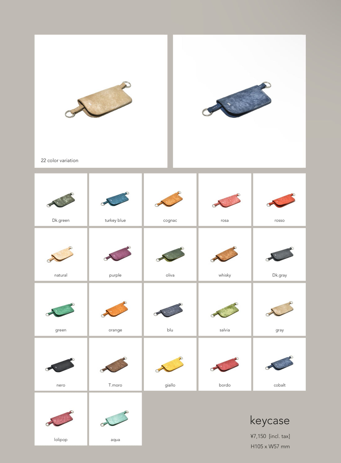 ☆mojakawaコラボ☆Keycase※予約商品