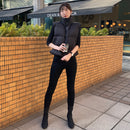 ショートウェロン中綿ベスト【ブラック】