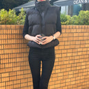 ショートウェロン中綿ベスト【ブラック】