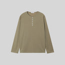 ☆サンプルセール☆ヘンリーネックロングTシャツ