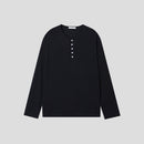 ☆サンプルセール☆ヘンリーネックロングTシャツ