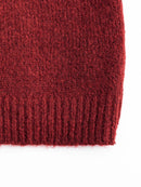 ウールアルパカラウンドニットカーディガン（残りグリーンのみ！）