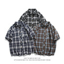 ハーフレトロチェックシャツ