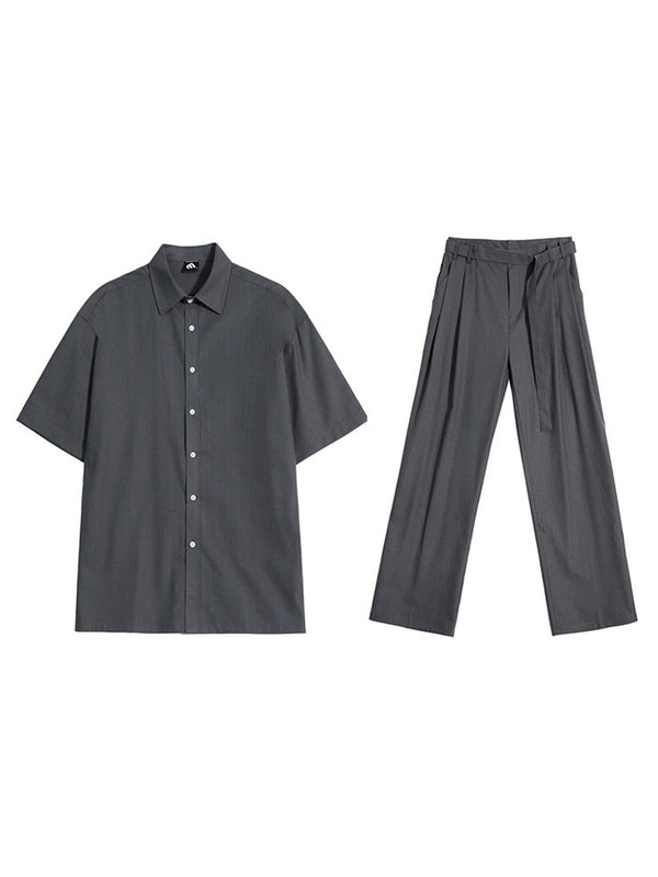 【予約商品】ソフトモードセットアップ（シャツ＆パンツ）