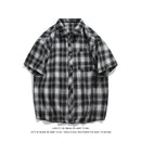 ハーフレトロチェックシャツ