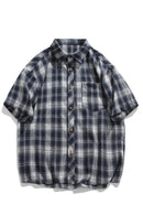 ハーフレトロチェックシャツ