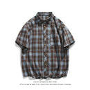 ハーフレトロチェックシャツ