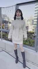 ミンクファージャンバー【アイボリー】